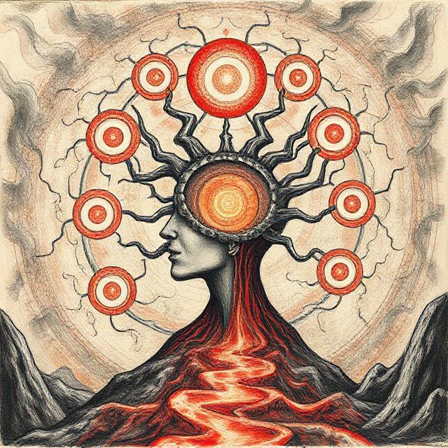 A Journey through Dante's Nine Circles of Hell