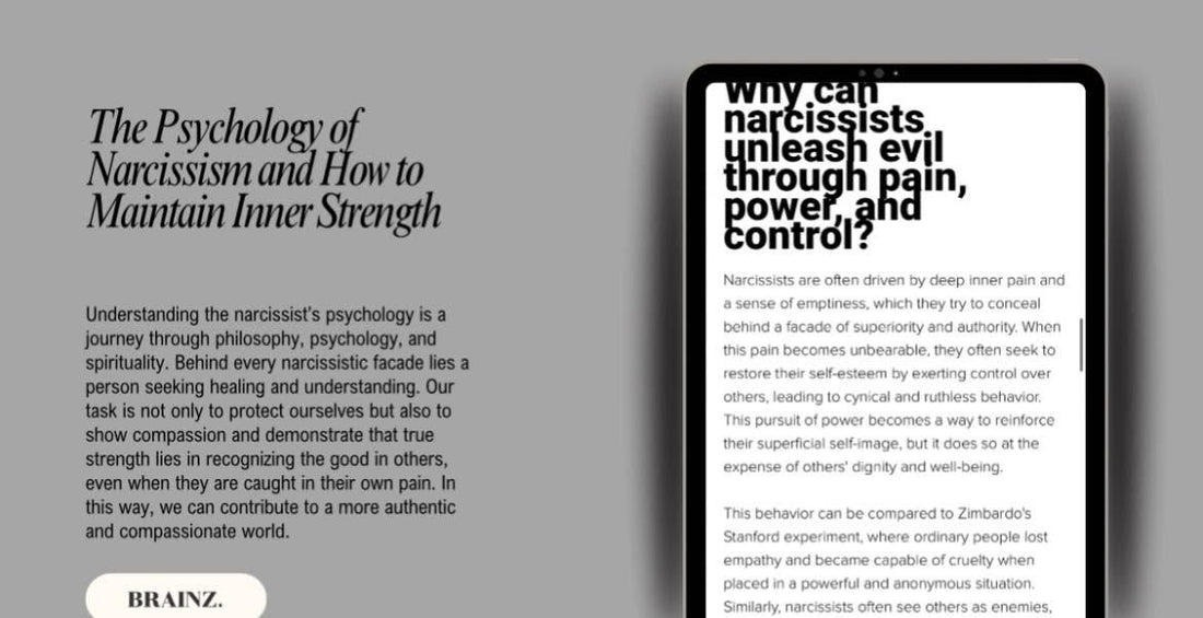 The Psychology of Narcissism and How to Maintain Inner Strength