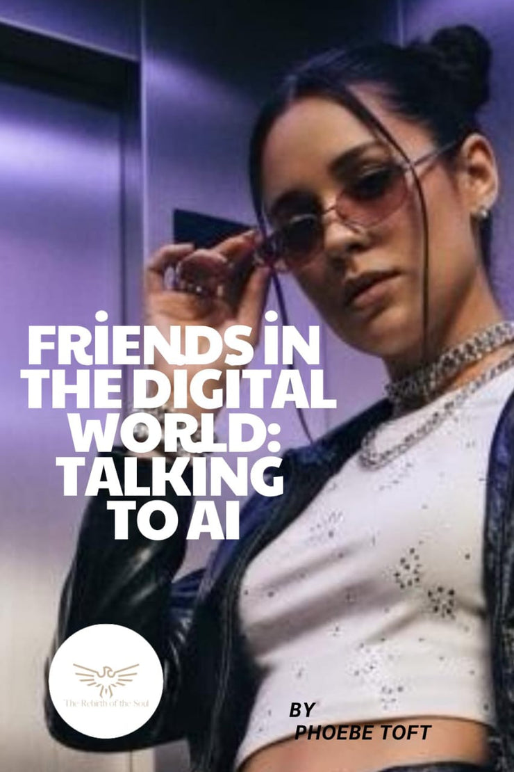 FRIENDS IN THE DIGITAL WORLD TALKING TO AI